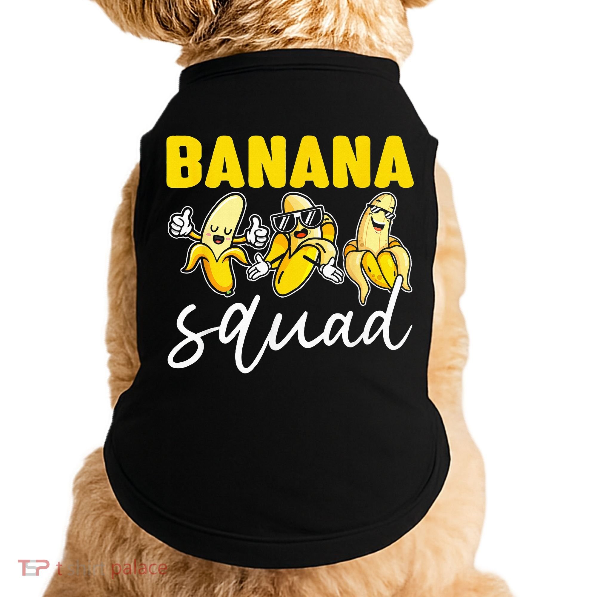 Funny BANANA SQUAD That’s Bananas Halloween Costume Doggie Tank