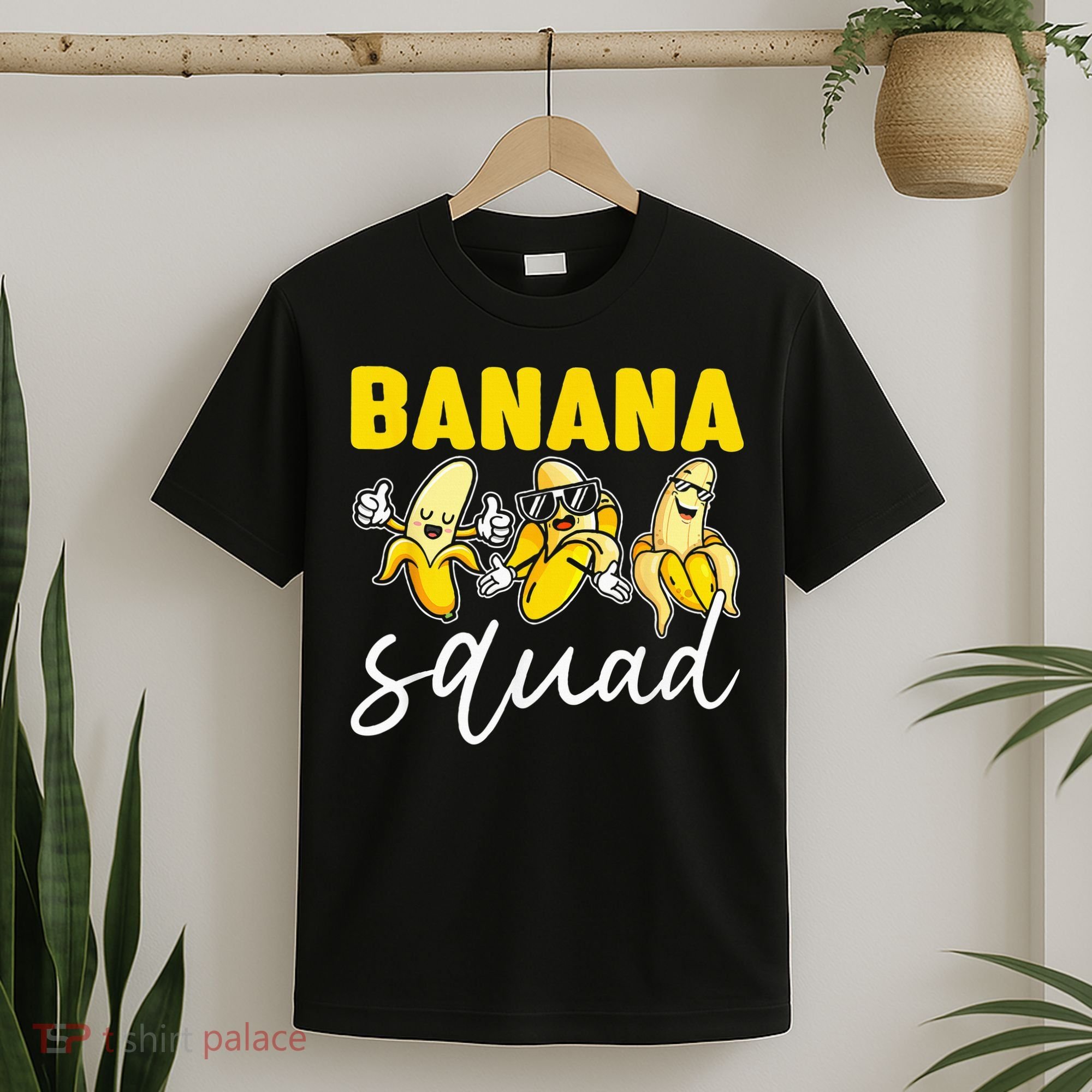 Funny BANANA SQUAD That’s Bananas Halloween Costume T-Shirt