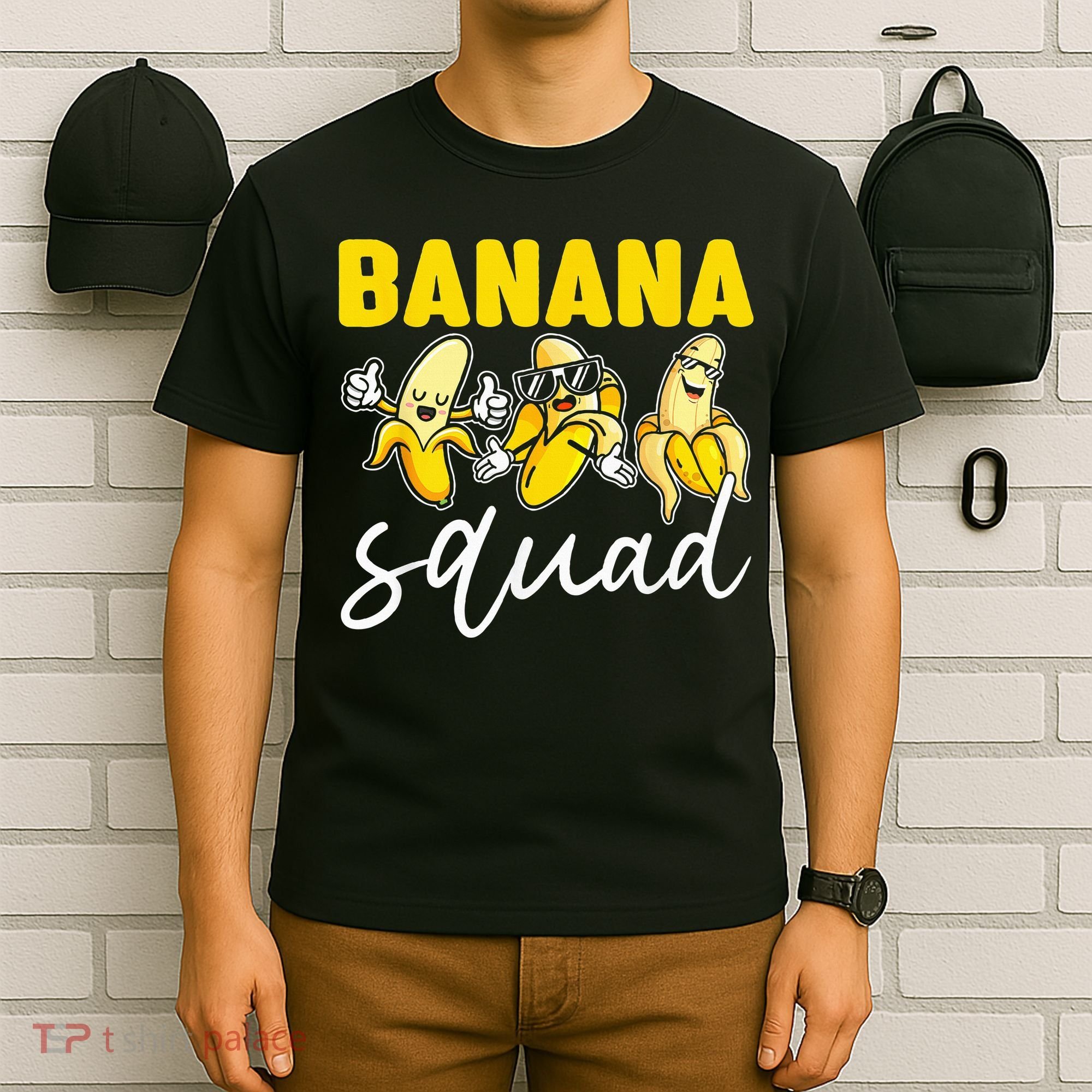 Funny BANANA SQUAD That’s Bananas Halloween Costume T-Shirt