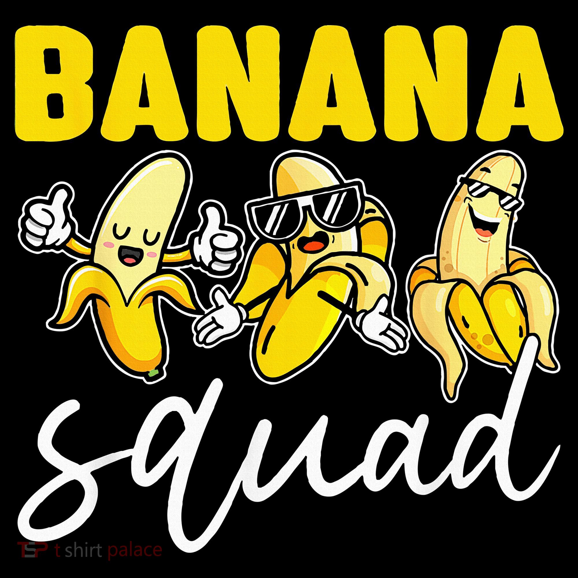 Funny BANANA SQUAD That’s Bananas Halloween Costume T-Shirt