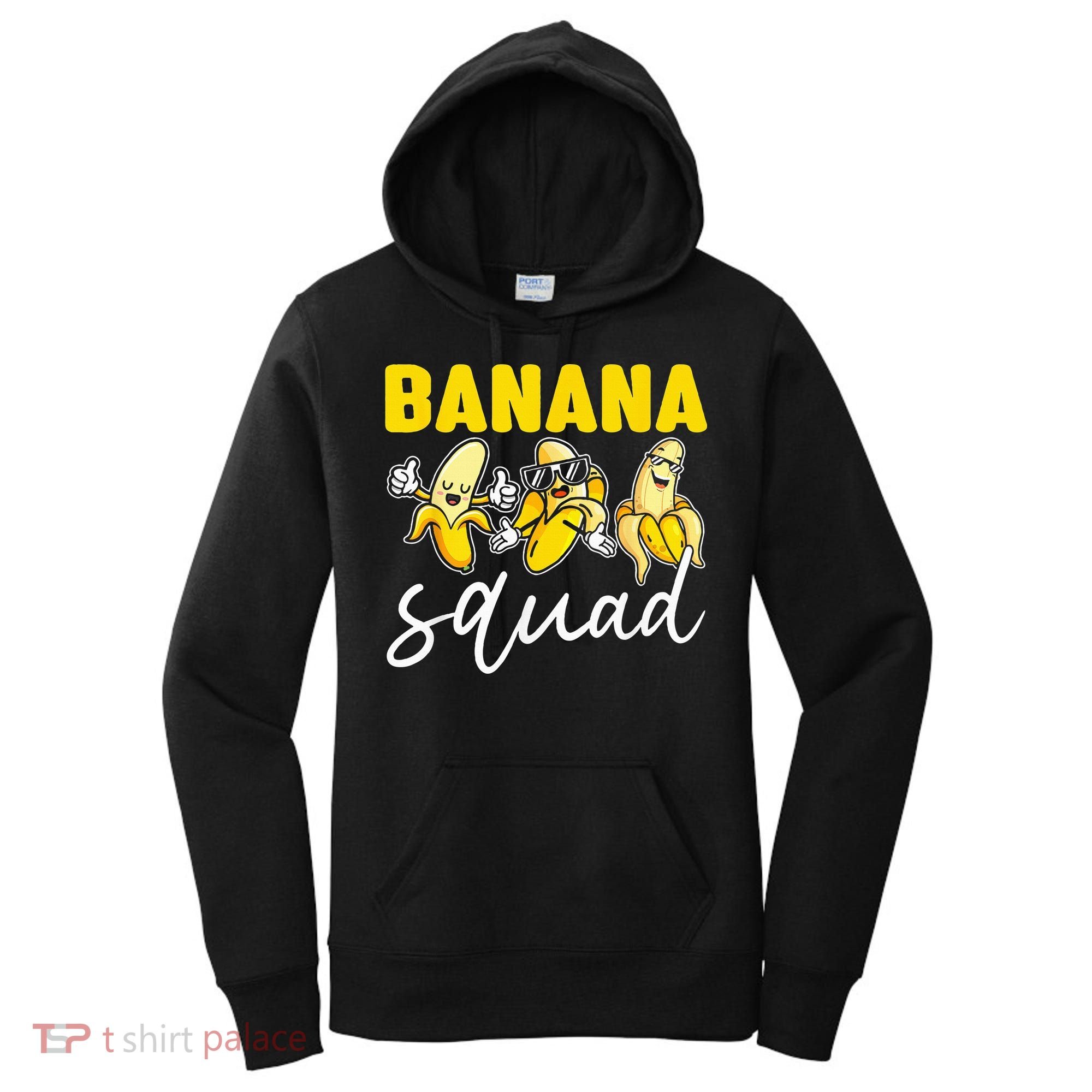 Funny BANANA SQUAD That’s Bananas Halloween Costume Women's Hoodie