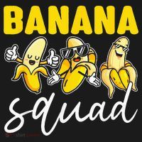 Funny BANANA SQUAD That’s Bananas Halloween Costume Women's Hoodie thumb 2