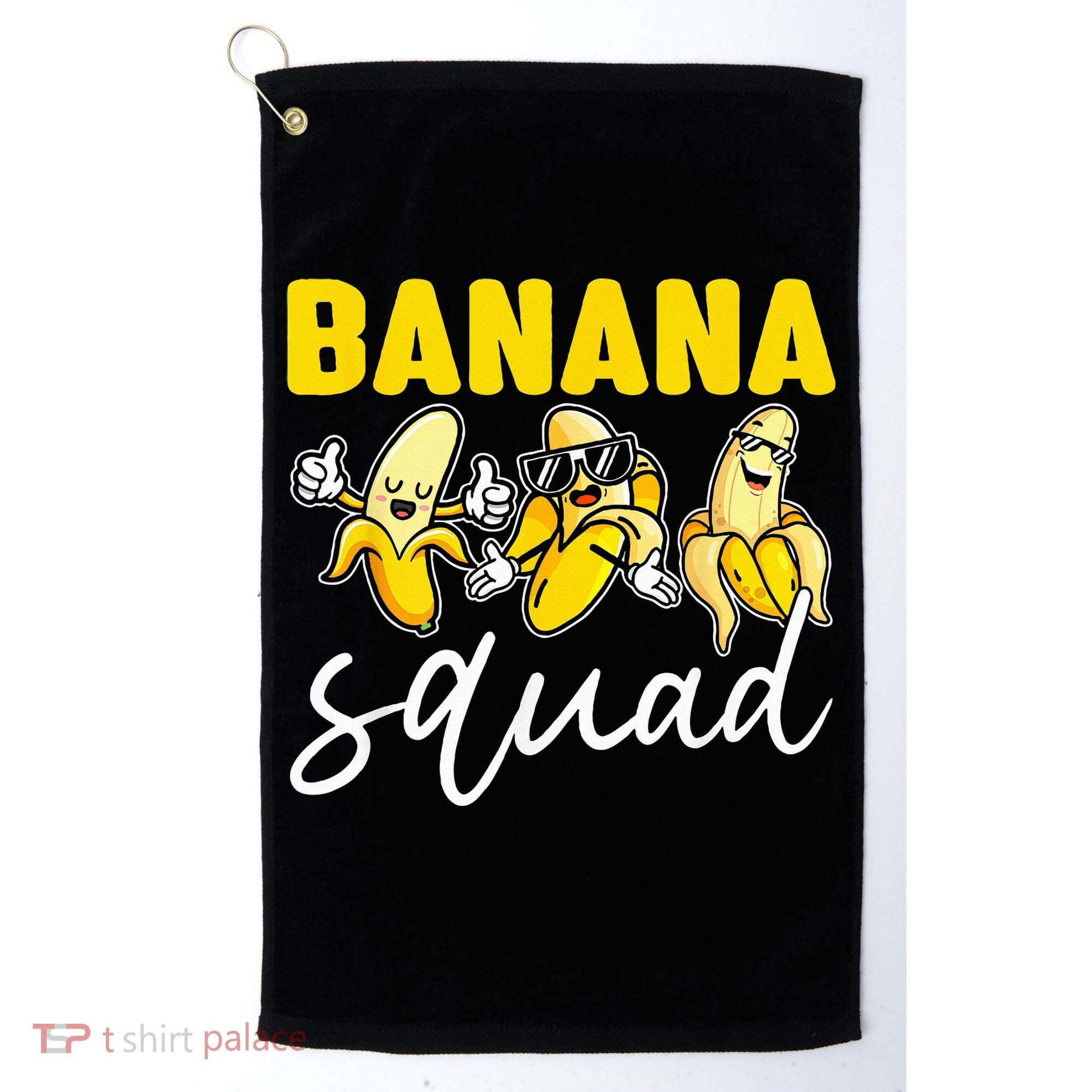Funny BANANA SQUAD That’s Bananas Halloween Costume Golf Towel