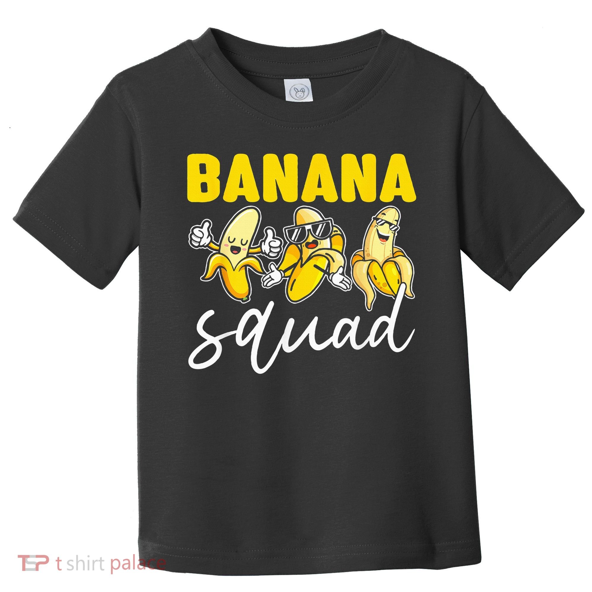 Funny BANANA SQUAD That’s Bananas Halloween Costume Toddler T-Shirt