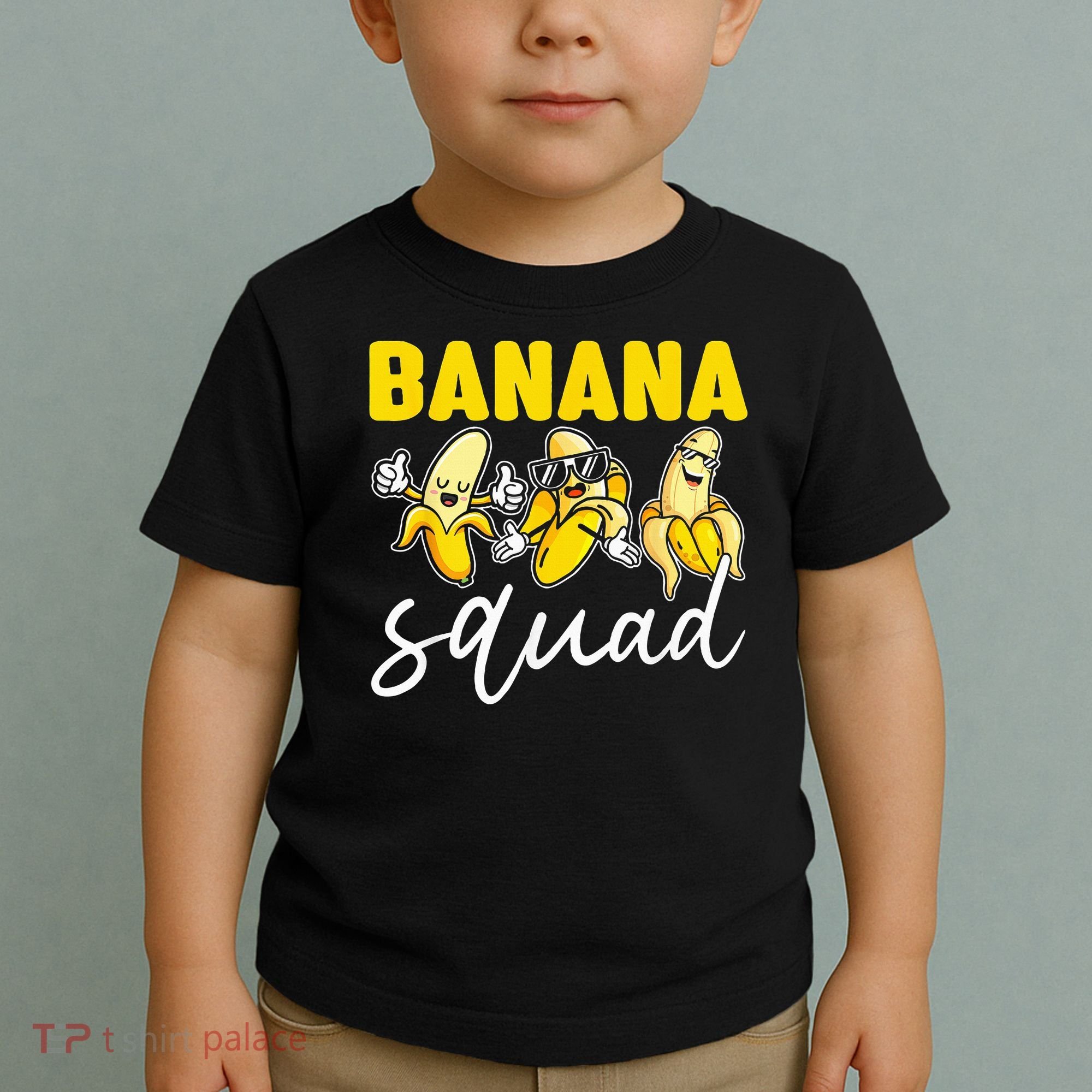 Funny BANANA SQUAD That’s Bananas Halloween Costume Toddler T-Shirt