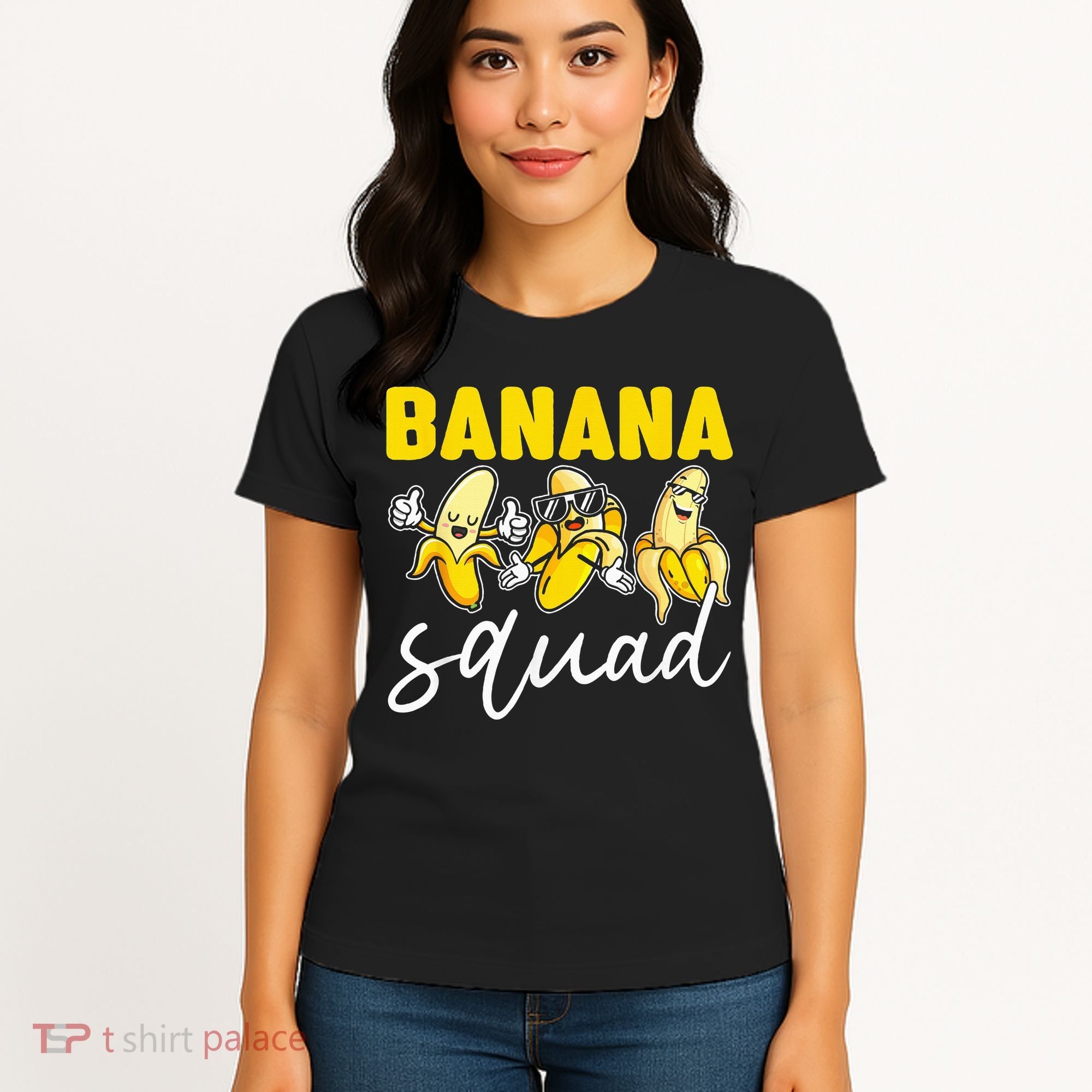 Funny BANANA SQUAD That’s Bananas Halloween Costume Women's T-Shirt