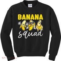 Funny BANANA SQUAD That’s Bananas Halloween Costume Kids Sweatshirt thumb 0