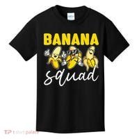 Funny BANANA SQUAD That’s Bananas Halloween Costume Kids T-Shirt thumb 0