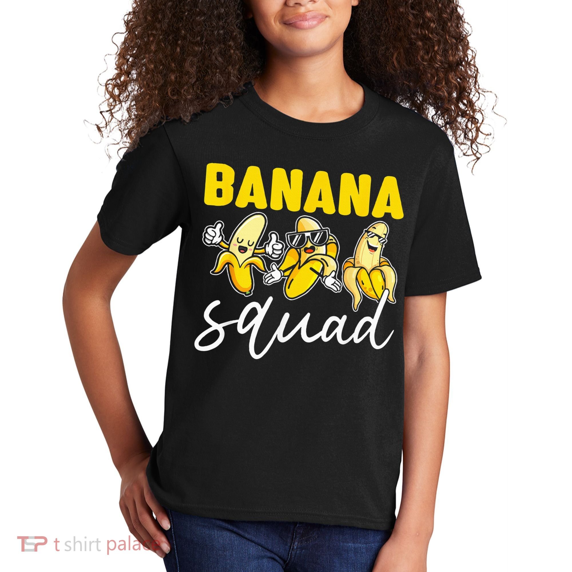 Funny BANANA SQUAD That’s Bananas Halloween Costume Kids T-Shirt