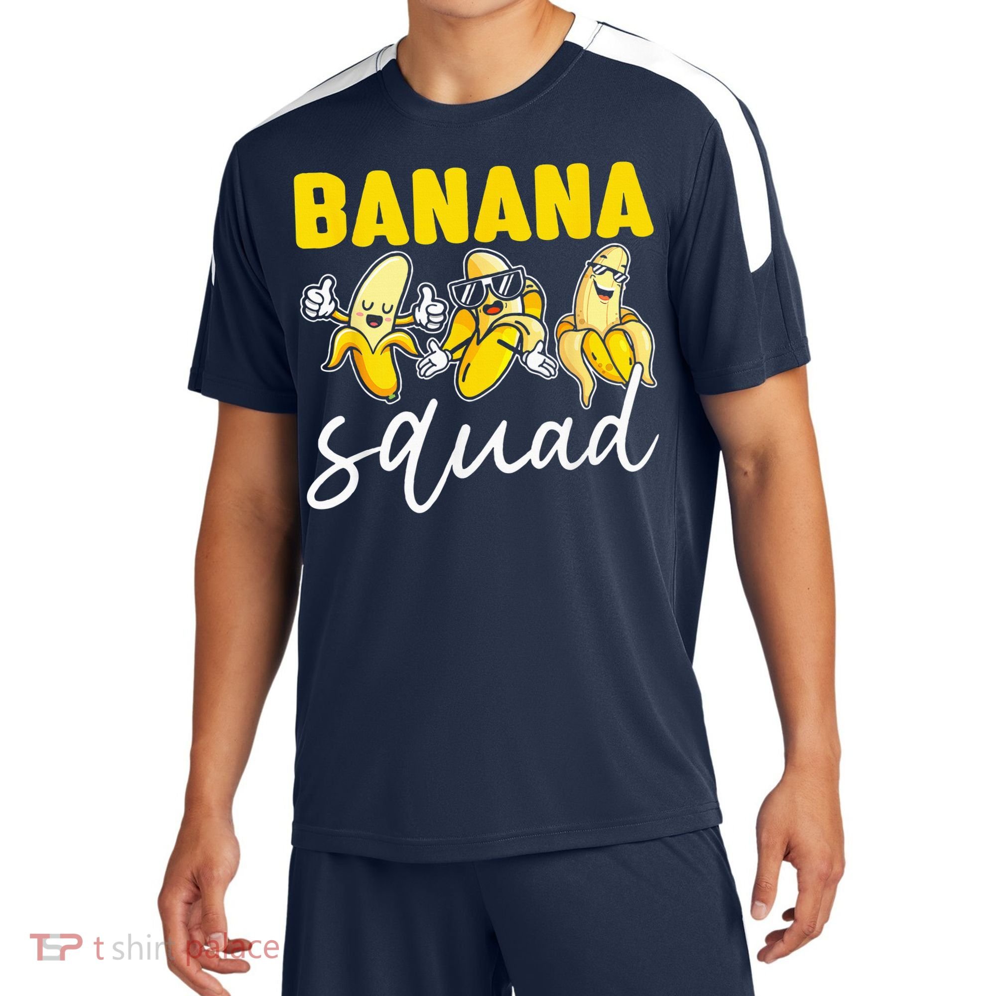 Funny BANANA SQUAD That’s Bananas Halloween Costume Sport-Tek Competitor United Soccer Jersey