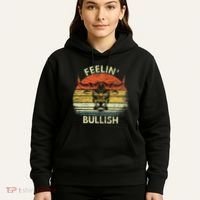 Feelin Bullish Stock Market Bull Traders Trading Hoodie thumb 5