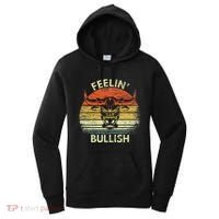 Feelin Bullish Stock Market Bull Traders Trading Women's Hoodie thumb 0