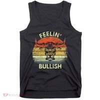Feelin Bullish Stock Market Bull Traders Trading Tank Top thumb 0
