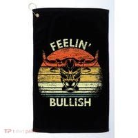 Feelin Bullish Stock Market Bull Traders Trading Golf Towel thumb 0