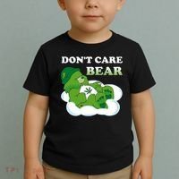 Funny Bear Smoking Weed Cannabis Toddler T-Shirt thumb 2
