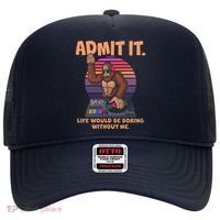 Funny Bigfoot Sasquatch Admit It Life Would Be Boring Without Me Hat thumb 0
