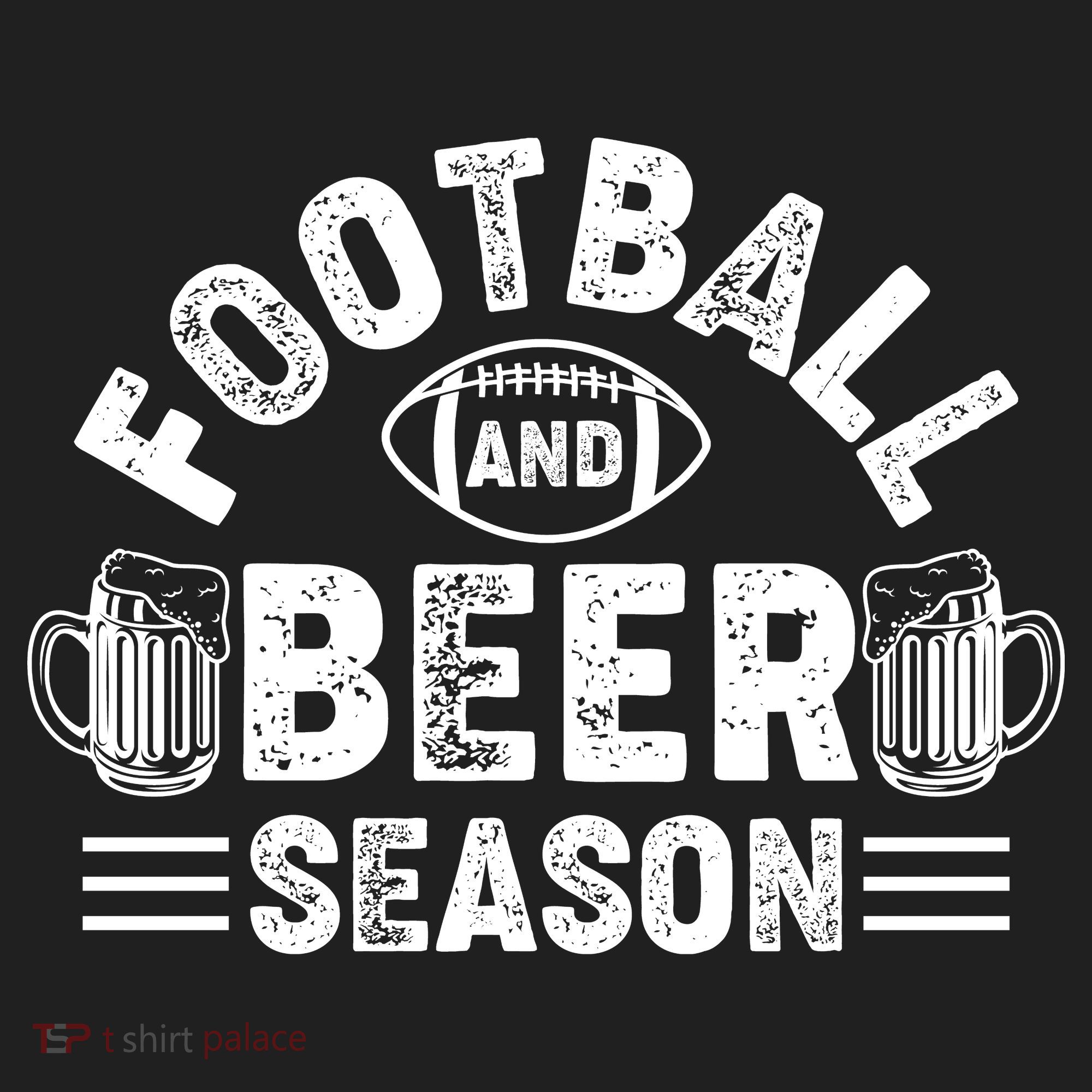 Football & Beer Season Graphic Hat