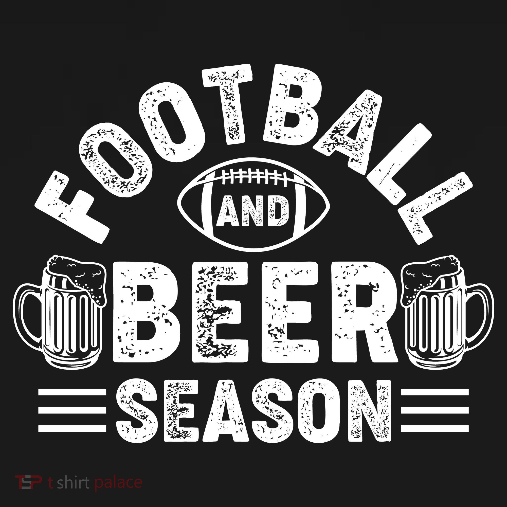 Football & Beer Season Graphic Visor