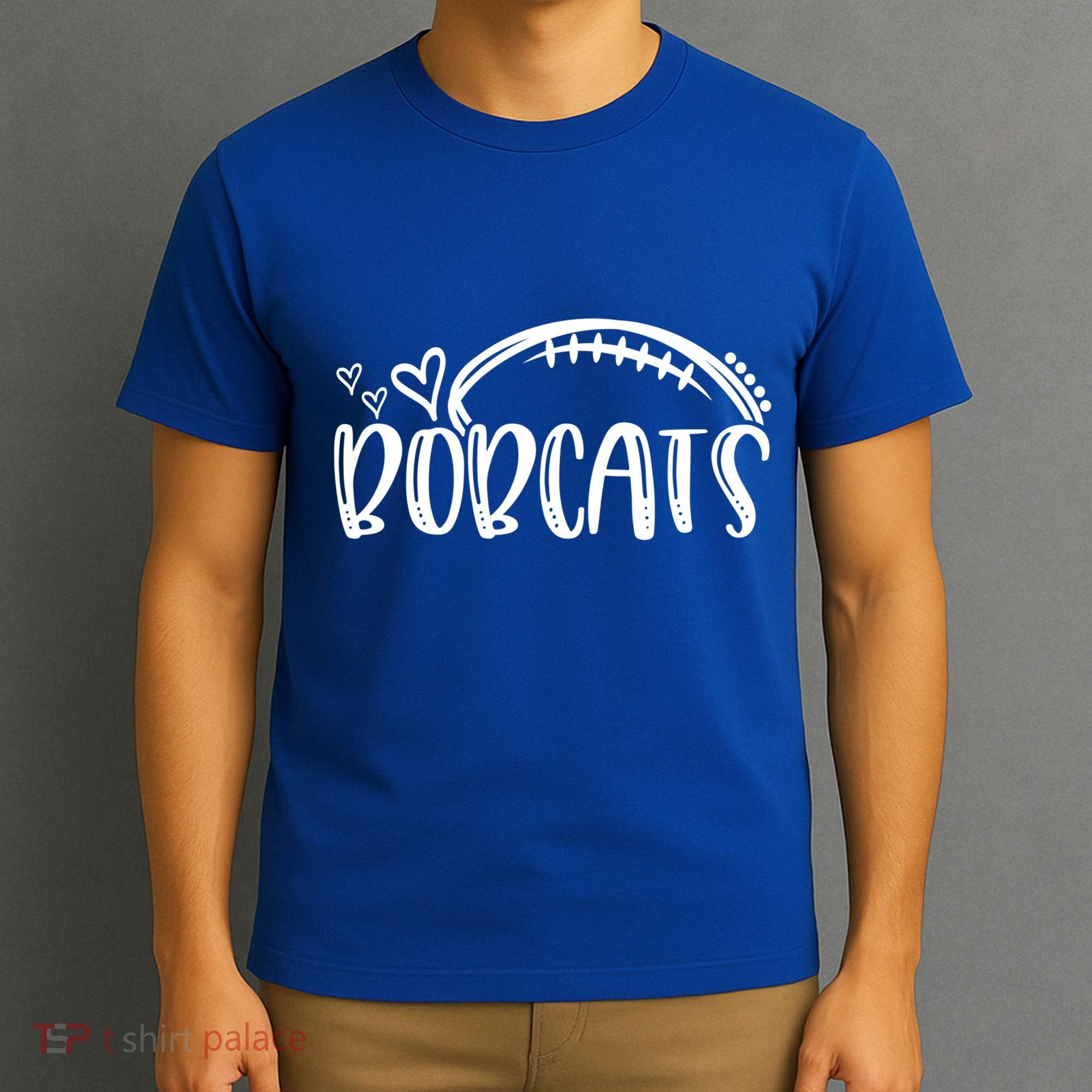 Football Bobcat School Sports Fan Team Spirit Great Gift T-Shirt