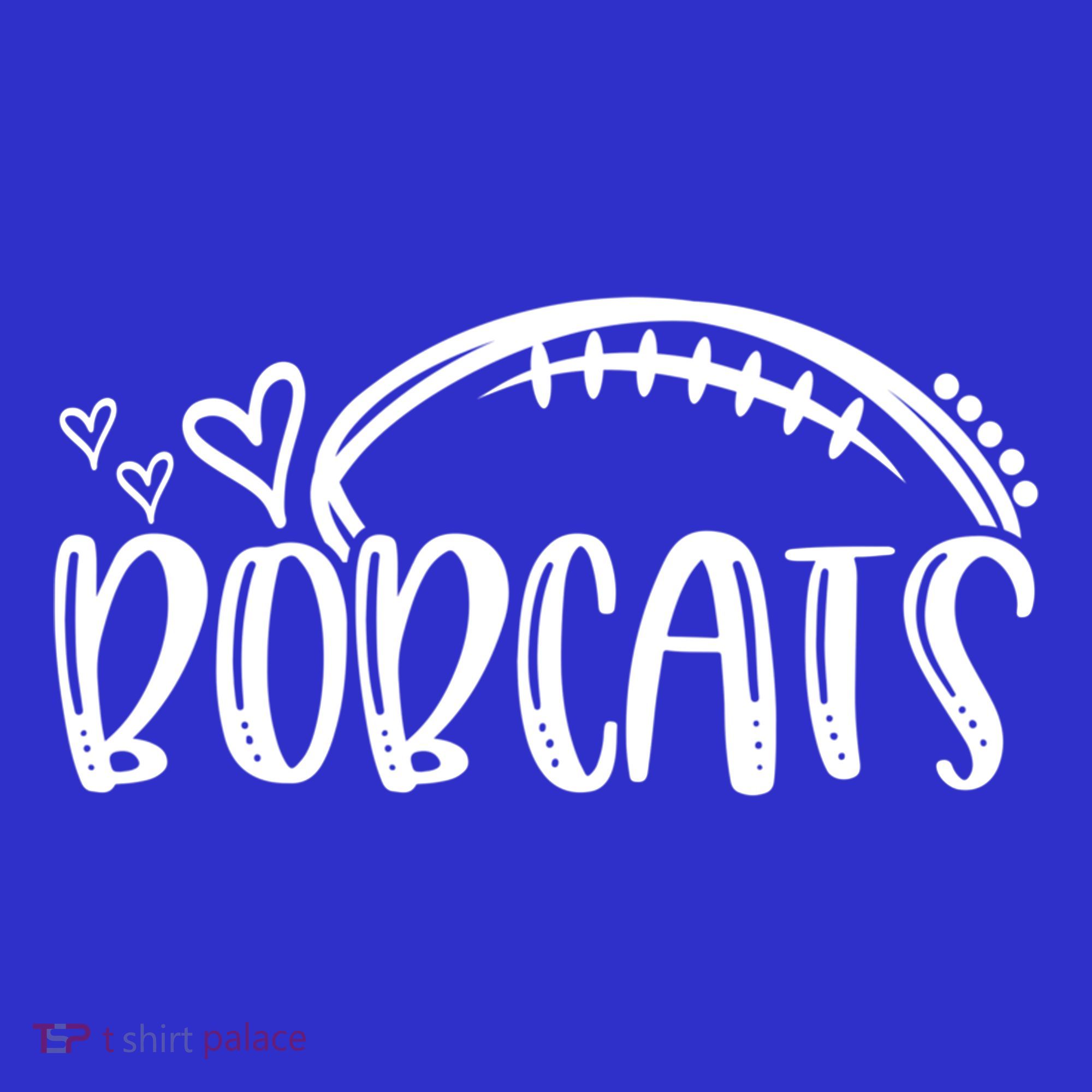 Football Bobcat School Sports Fan Team Spirit Great Gift T-Shirt