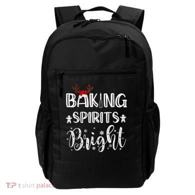 Funny Baking Spirits Bright Christmas Backpack