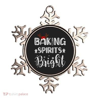 Funny Baking Spirits Bright Christmas Ornament