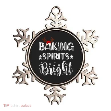 Funny Baking Spirits Bright Christmas Ornament
