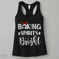 Funny Baking Spirits Bright Christmas Women's Tank Top thumb 3
