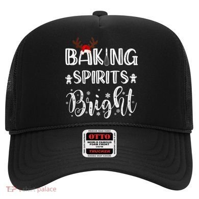 Funny Baking Spirits Bright Christmas Hat