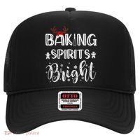 Funny Baking Spirits Bright Christmas Hat thumb 0