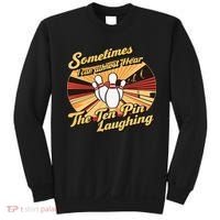 Funny Bowling Ten Pin Laughing Sweatshirt thumb 0