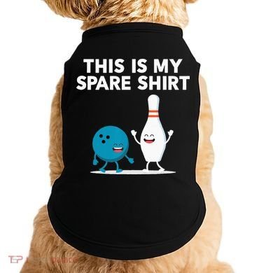 Funny Bowling Tee Spare Doggie Tank