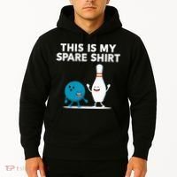 Funny Bowling Tee Spare Hoodie thumb 2