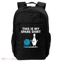 Funny Bowling Tee Spare Backpack thumb 0