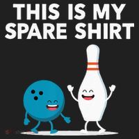 Funny Bowling Tee Spare Tumbler thumb 3