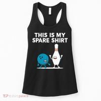 Funny Bowling Tee Spare Women's Tank Top thumb 0