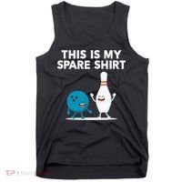 Funny Bowling Tee Spare Tank Top thumb 0