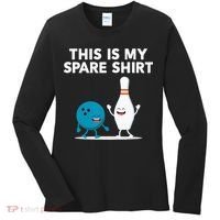 Funny Bowling Tee Spare Women's Long Sleeve Shirt thumb 0
