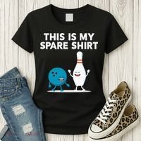 Funny Bowling Tee Spare Women's T-Shirt thumb 3