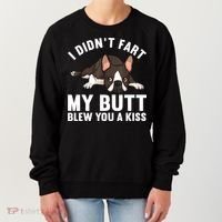 Funny Boston Terrier Art For Boston Terrier Lovers Women's Sweatshirt thumb 0