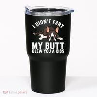 Funny Boston Terrier Art For Boston Terrier Lovers Tumbler thumb 0
