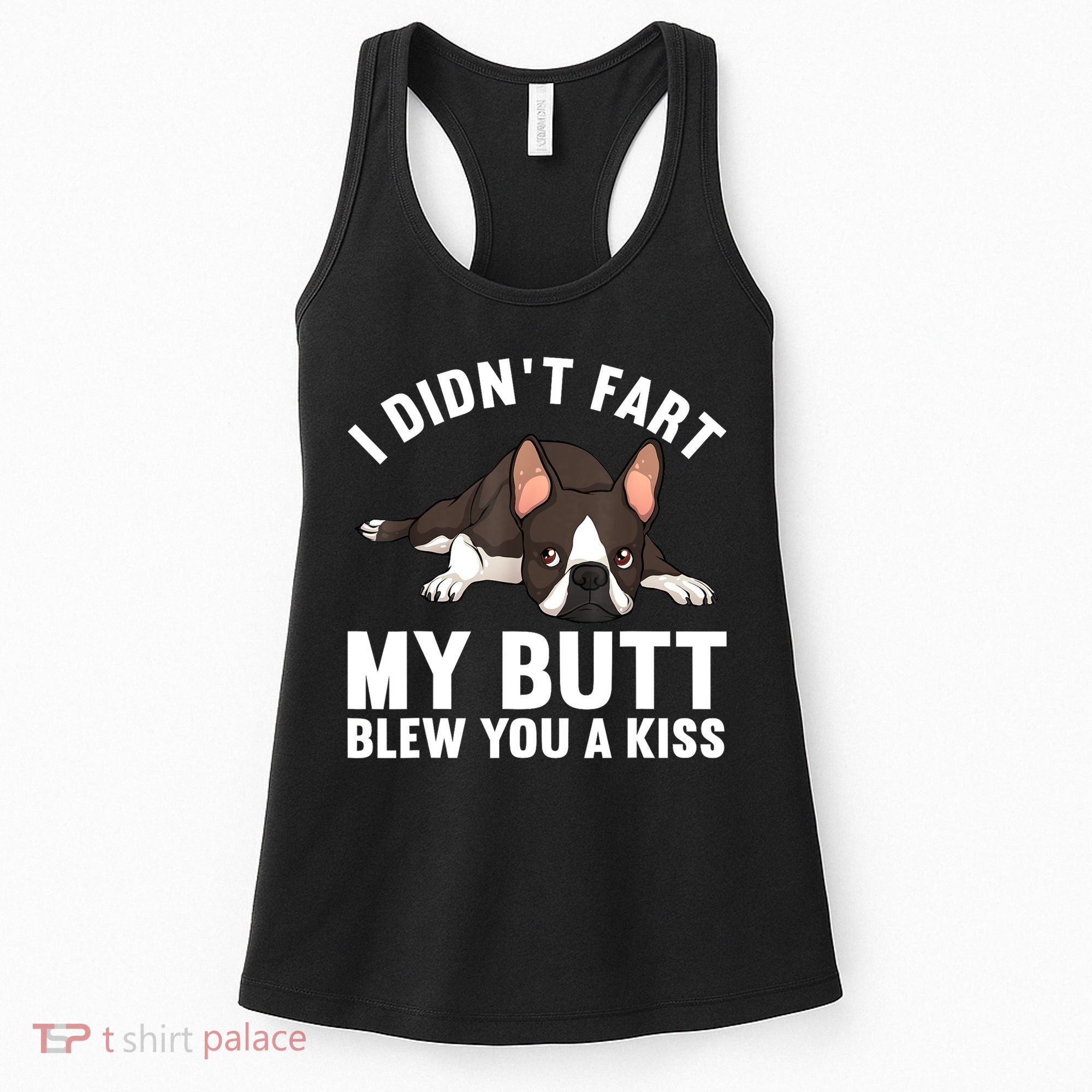 Funny Boston Terrier Art For Boston Terrier Lovers Women's Tank Top