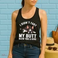 Funny Boston Terrier Art For Boston Terrier Lovers Women's Tank Top thumb 2