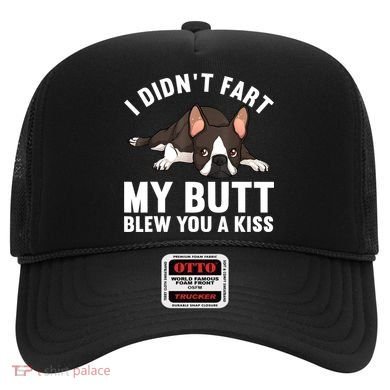 Funny Boston Terrier Art For Boston Terrier Lovers Hat