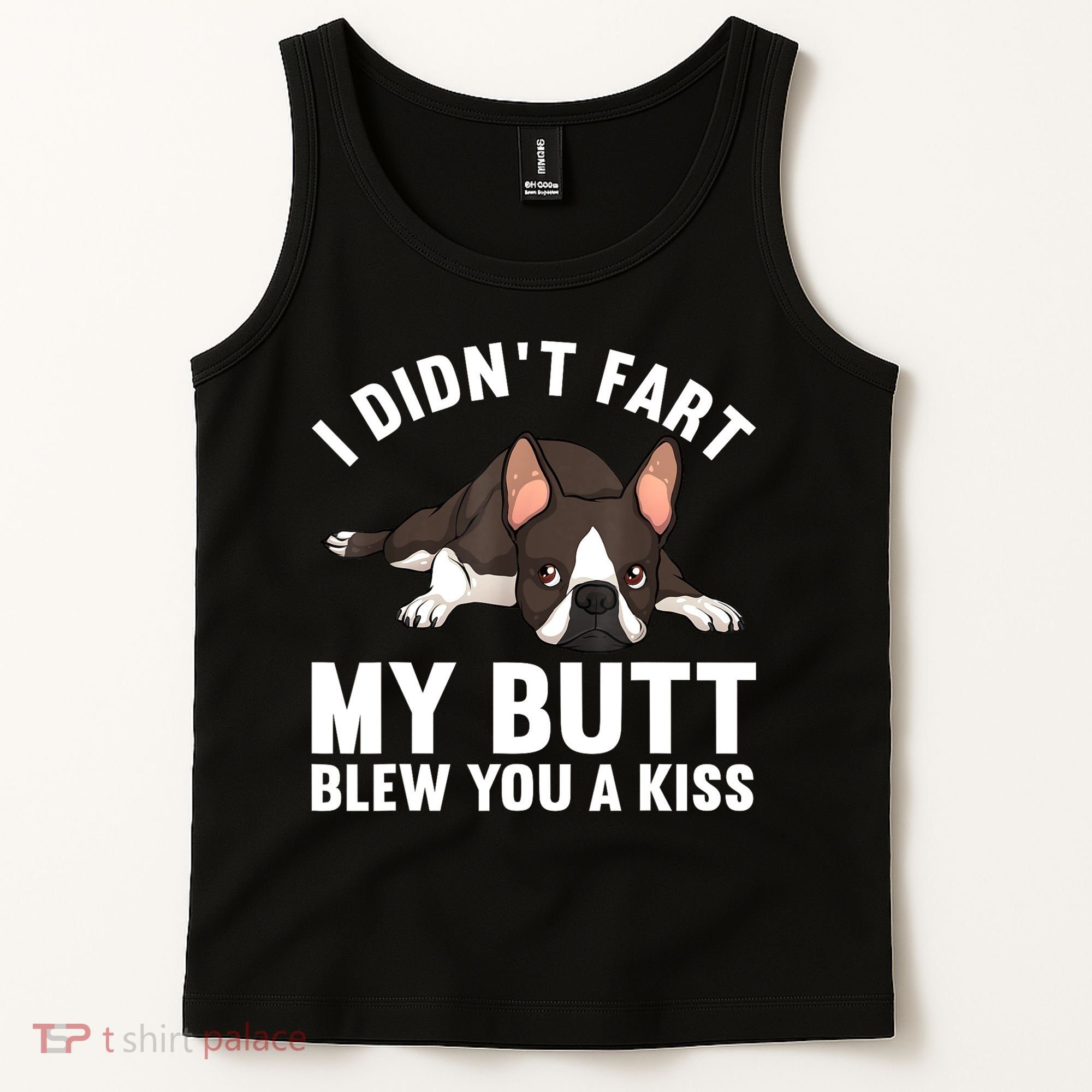 Funny Boston Terrier Art For Boston Terrier Lovers Tank Top