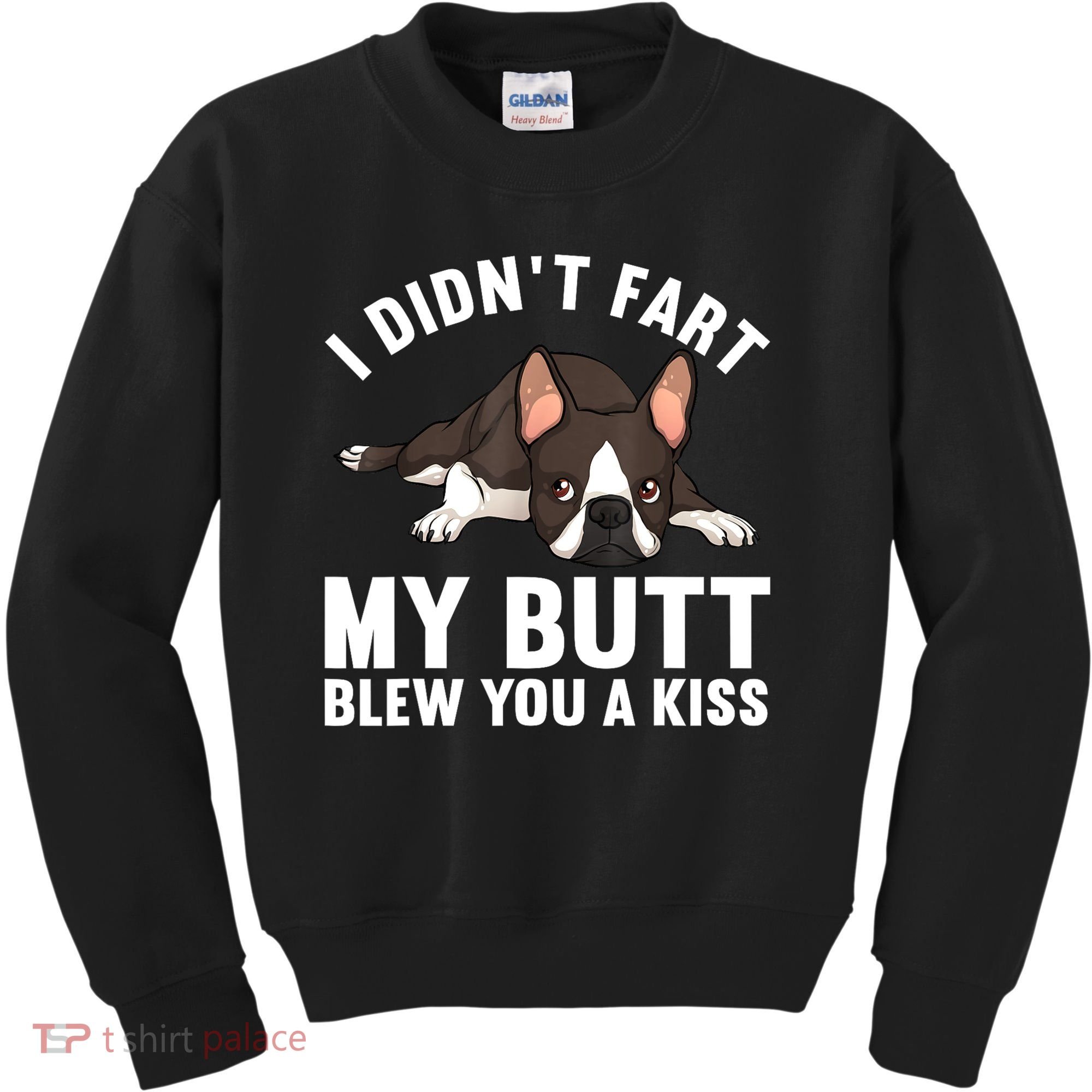 Funny Boston Terrier Art For Boston Terrier Lovers Kids Sweatshirt