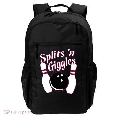 Funny Bowling Team Splits N Giggles Backpack