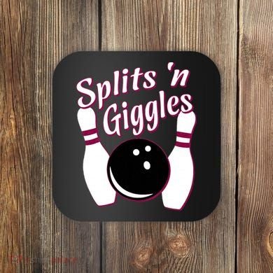 Funny Bowling Team Splits N Giggles Coaster