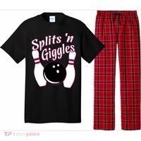 Funny Bowling Team Splits N Giggles Pajama Set thumb 0