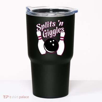 Funny Bowling Team Splits N Giggles Tumbler
